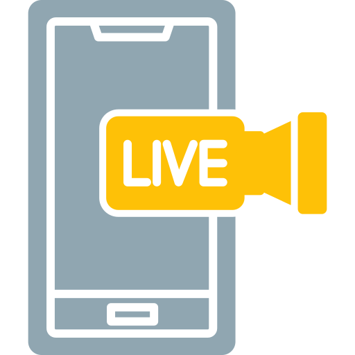 Streaming free icon Streaming free icon