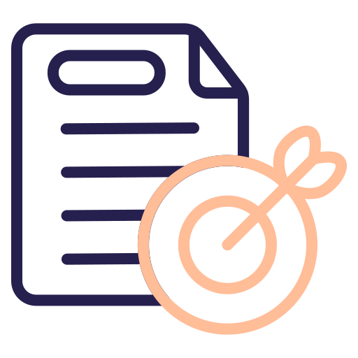 Goal setting free icon