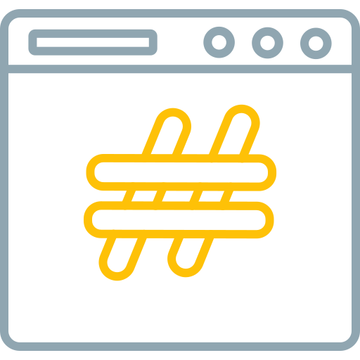hashtags icono gratis