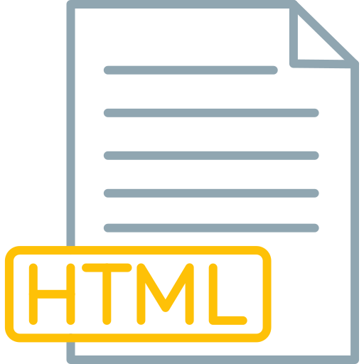 html icono gratis