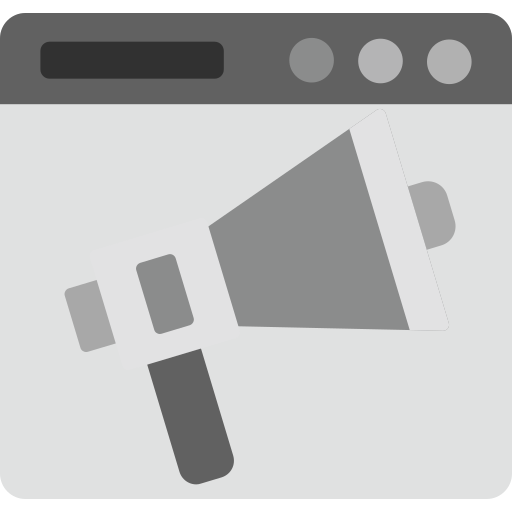 publicité Icône gratuit