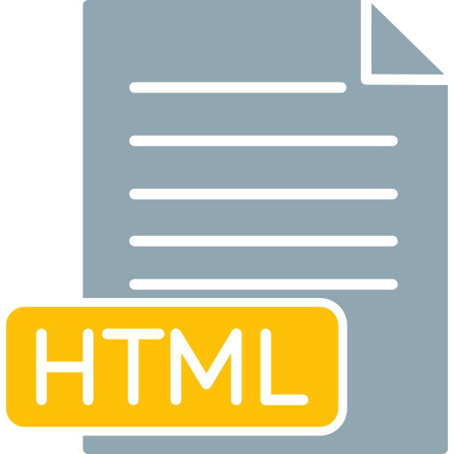 html icono gratis