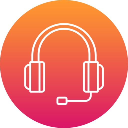 Headset free icon