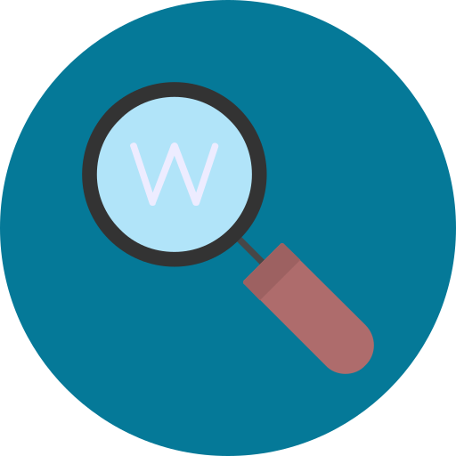 palabra clave icono gratis