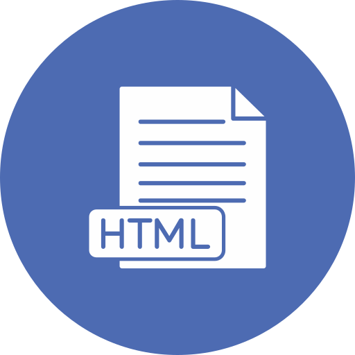 html icono gratis