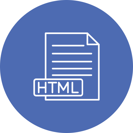 html icono gratis