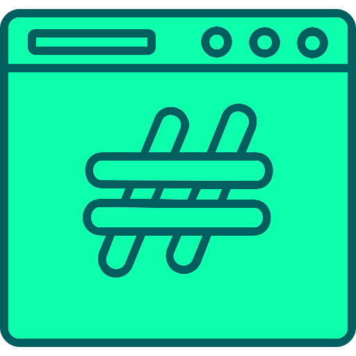hashtags kostenlos Icon hashtags kostenlos Icon