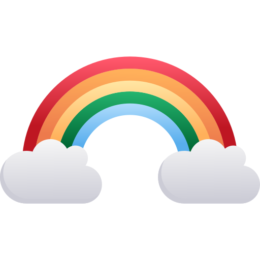 Rainbow free icon