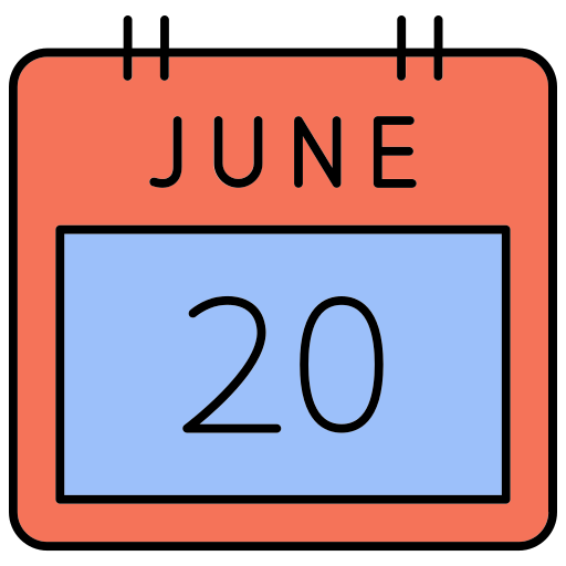 June 20 free icon June 20 free icon