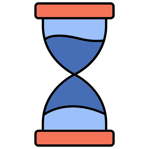 reloj de arena icono gratis