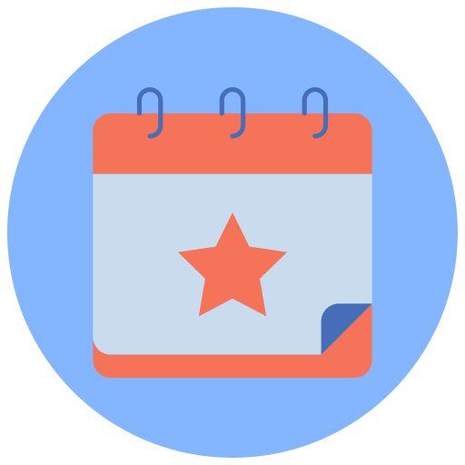 evento del calendario icono gratis