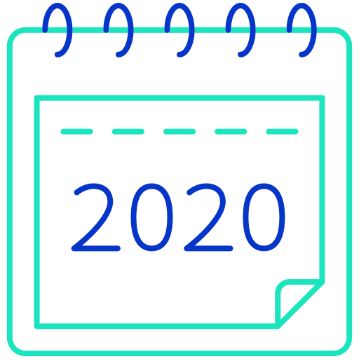 kalenderjahr kostenlos Icon