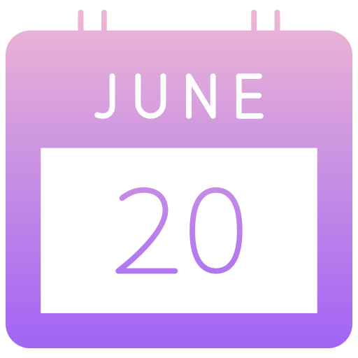 June 20 free icon June 20 free icon