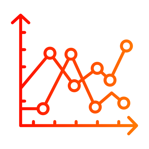 gráfico de áreas icono gratis