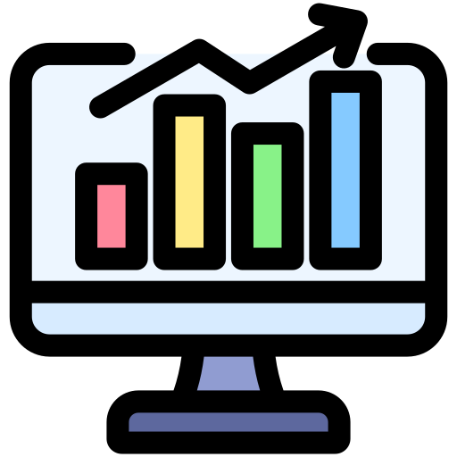 statistiques Icône gratuit