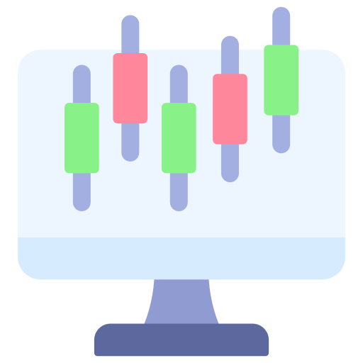 Trading free icon