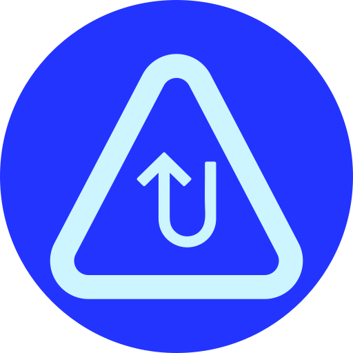 U turn free icon U turn free icon