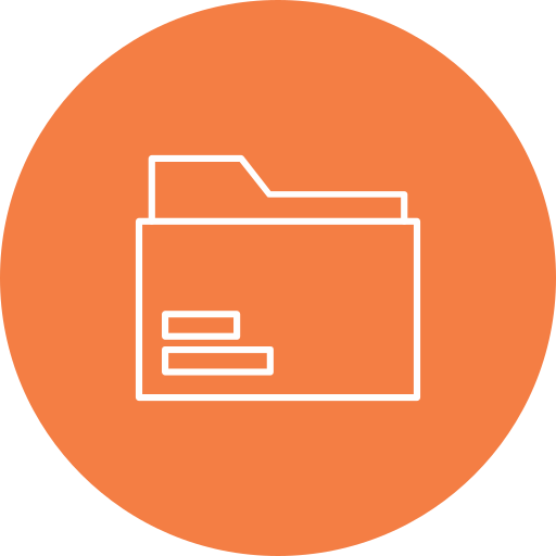 almacenamiento de archivos icono gratis