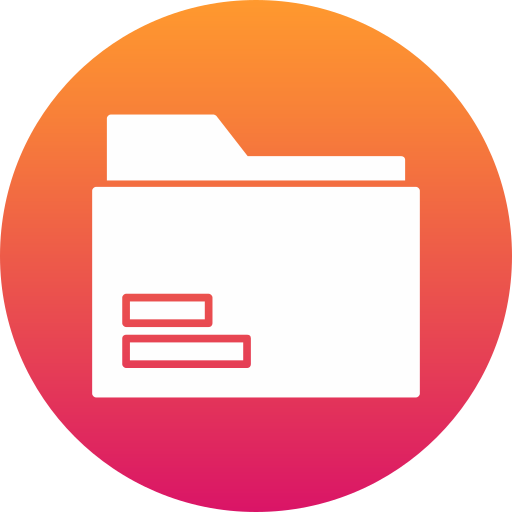 almacenamiento de archivos icono gratis