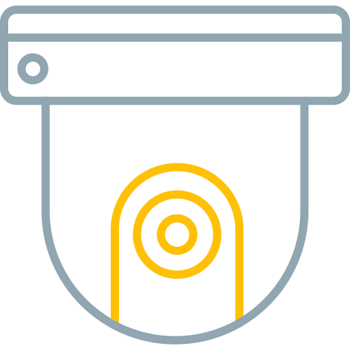 circuito cerrado de televisión icono gratis