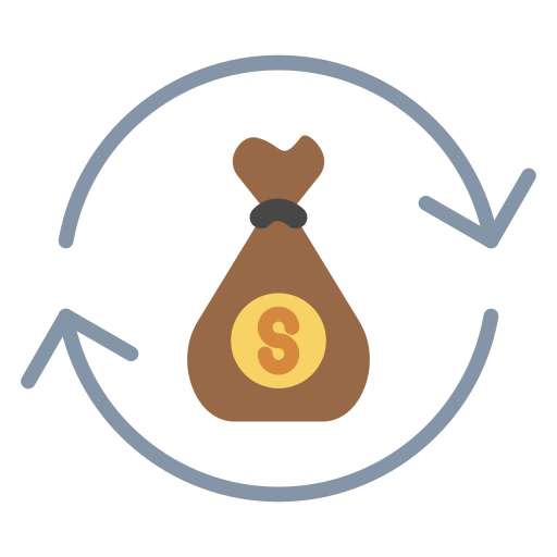 Денежный мешок бесплатно иконка