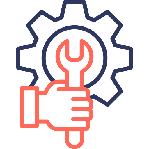 Maintenance free icon