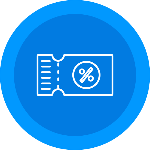 Voucher free icon