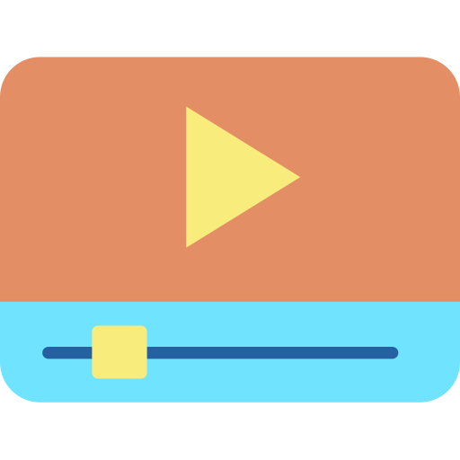 Reproductor multimedia icono gratis