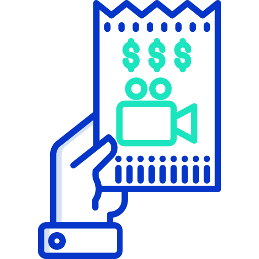 billet de cinéma Icône gratuit billet de cinéma Icône gratuit