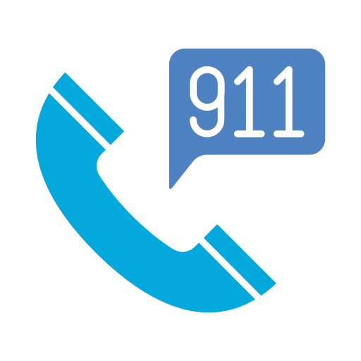 ligue para o 911 grátis ícone ligue para o 911 grátis ícone