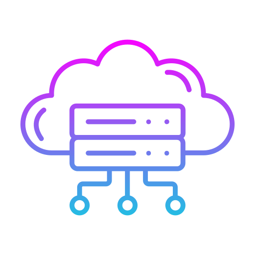 almacenamiento en la nube icono gratis