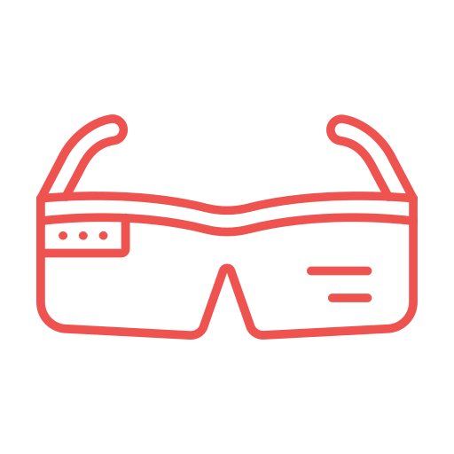 gafas inteligentes icono gratis