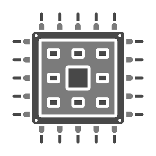 microprocesador icono gratis
