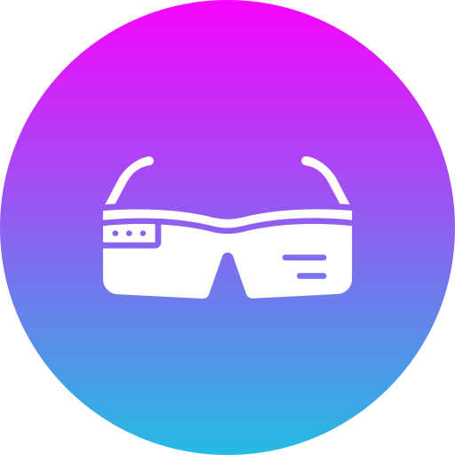 gafas inteligentes icono gratis