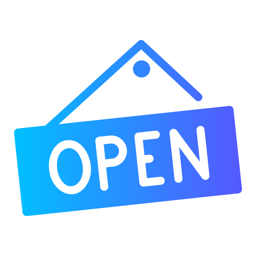 Open free icon Open free icon