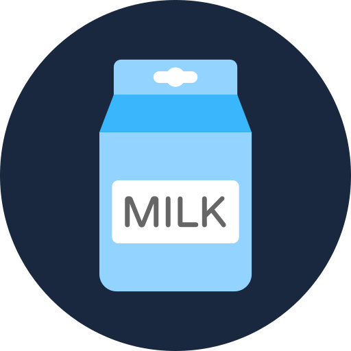 contenedor de leche icono gratis