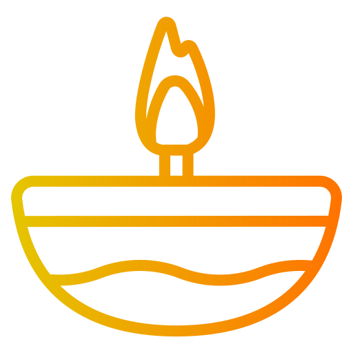 Diwali lamp free icon