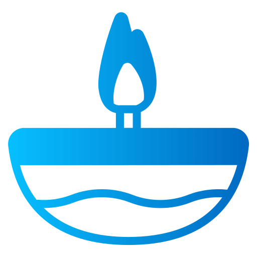 디왈리 램프 무료 아이콘