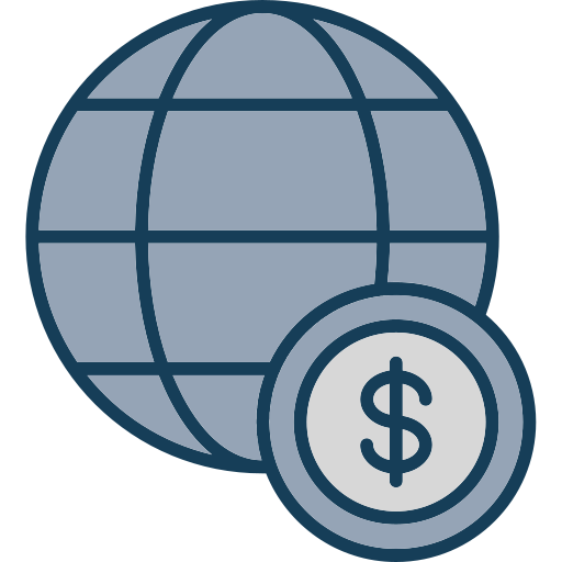 Глобальная экономика бесплатно иконка