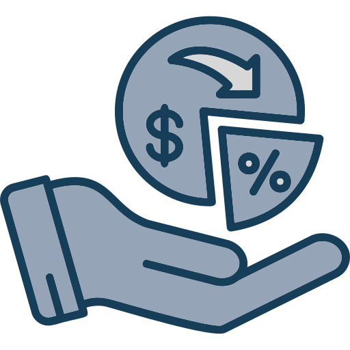 dividendes Icône gratuit dividendes Icône gratuit