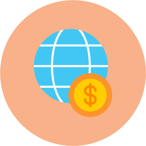 Глобальная экономика бесплатно иконка