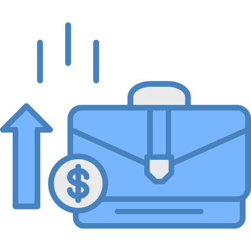 maletín icono gratis