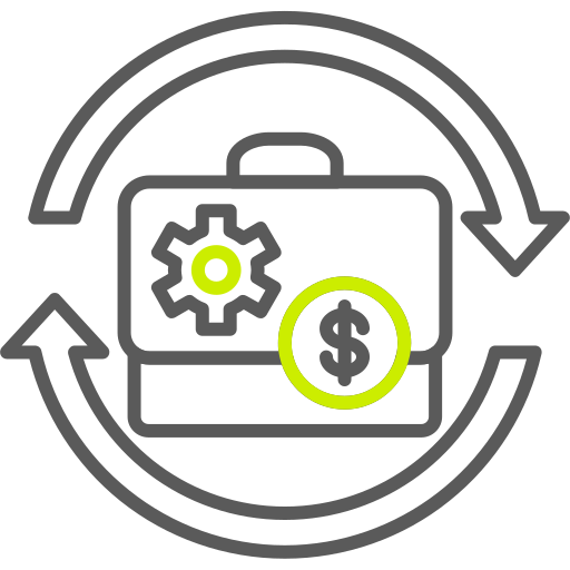 Asset management free icon