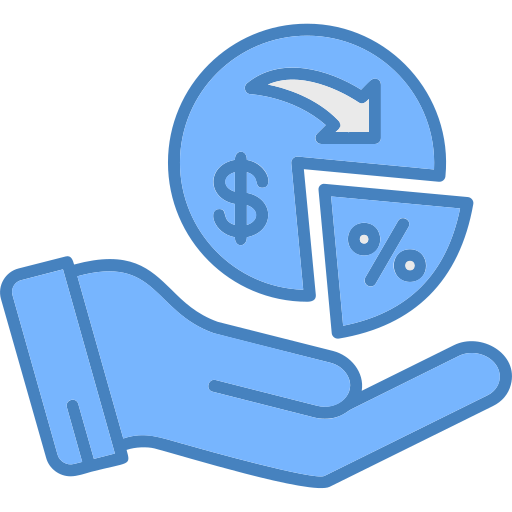 dividendes Icône gratuit dividendes Icône gratuit