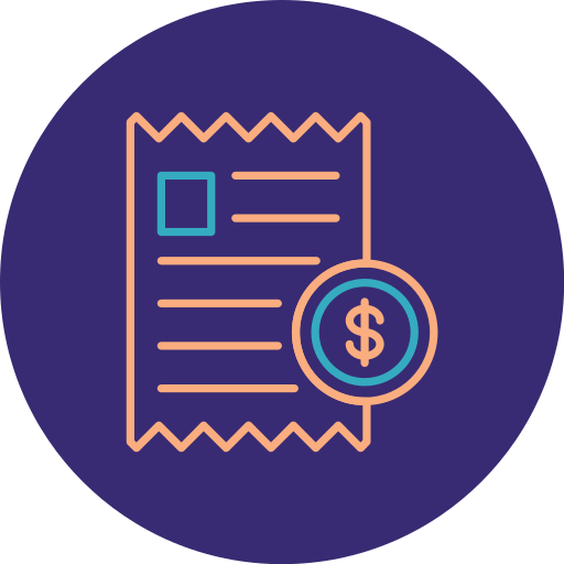 Bill free icon