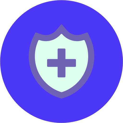 seguro de salud icono gratis