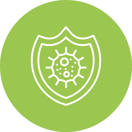 Бактерии бесплатно иконка