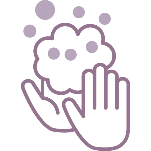 Handwash free icon