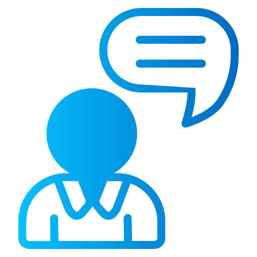 opinión icono gratis