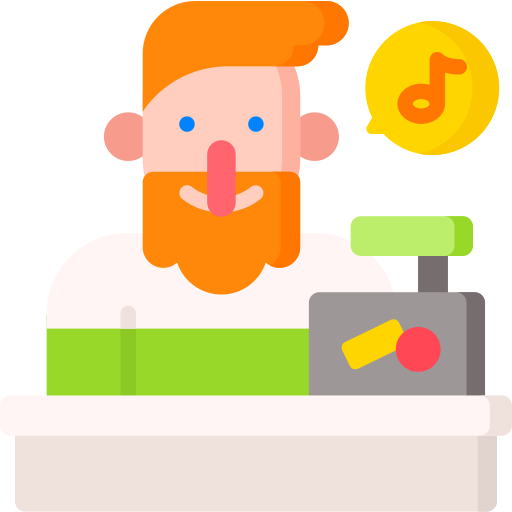 la caissière Icône gratuit